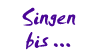 Heilsames Singen